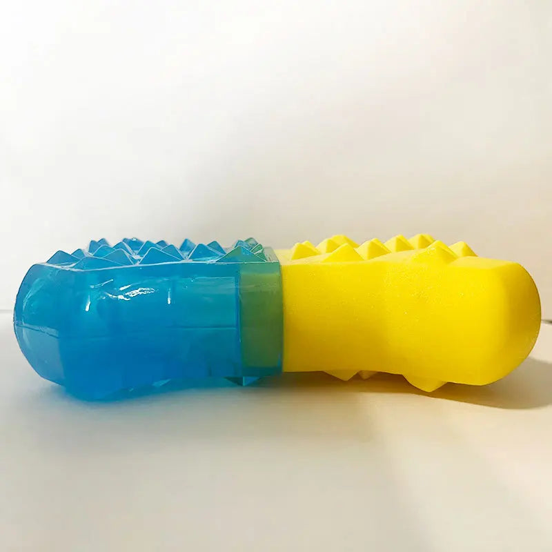 Frozen Water Filled Ice Bone Chew Toy For Active Dogs