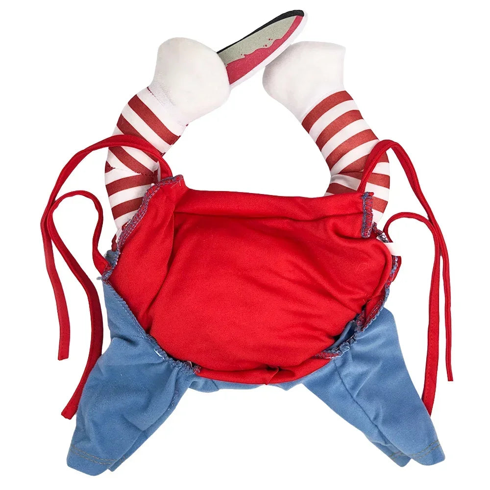Holapet Halloween Chucky Pet Costume For Dogs And Cats