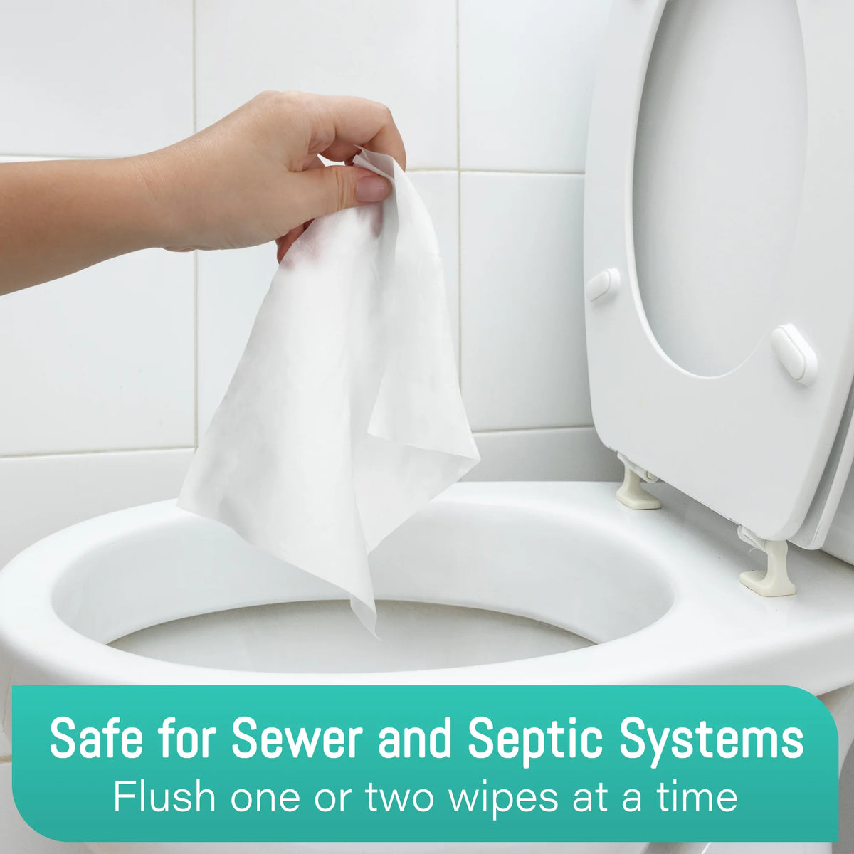 Thickened Flushable Wet Wipes For Home And Outdoor Care