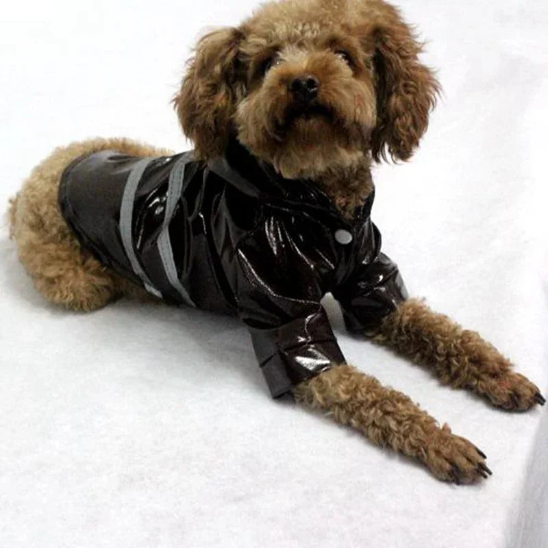 Waterproof Reflective Raincoat For Dogs And Cats Outdoor Protection