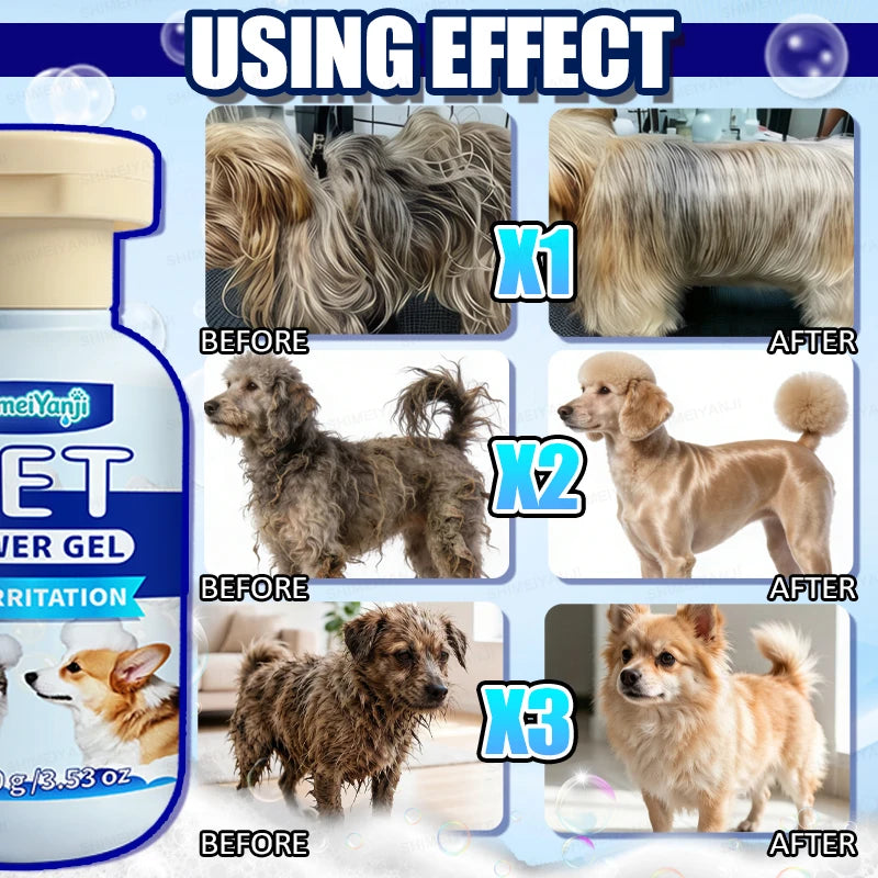 Hypoallergenic Pet Shampoo And Conditioner For Cats And Dogs