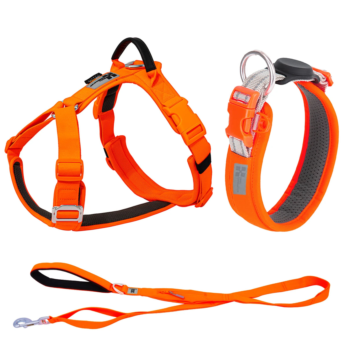 SMALL COMBINATION Reflective No Pull Dog Harness and Leash Set