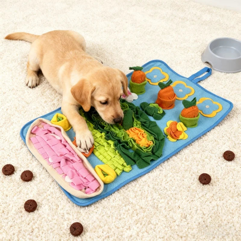 Booteely Pet Snuffle Mat Interactive Puzzle Feeding Rug