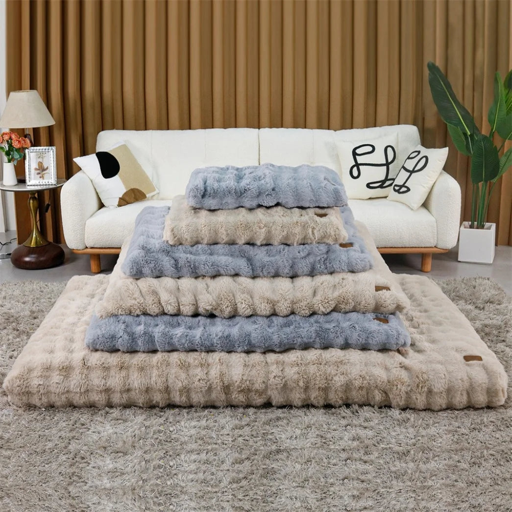 Borwart Ultra Plush Washable Dog Crate Bed With Removable Cover