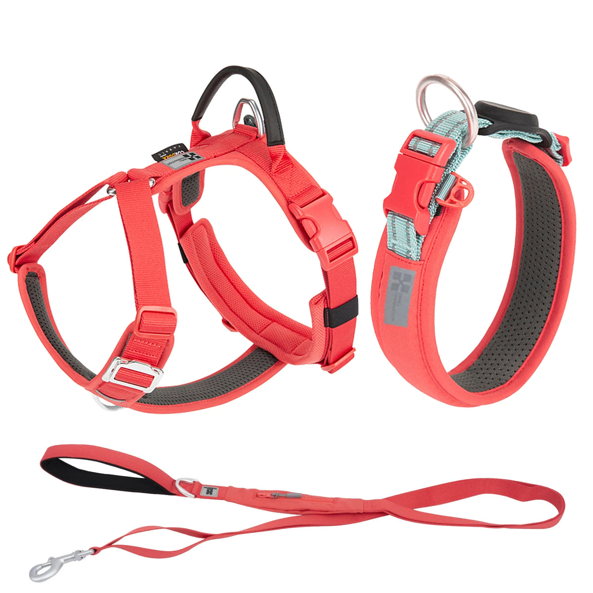 SMALL COMBINATION Reflective No Pull Dog Harness and Leash Set