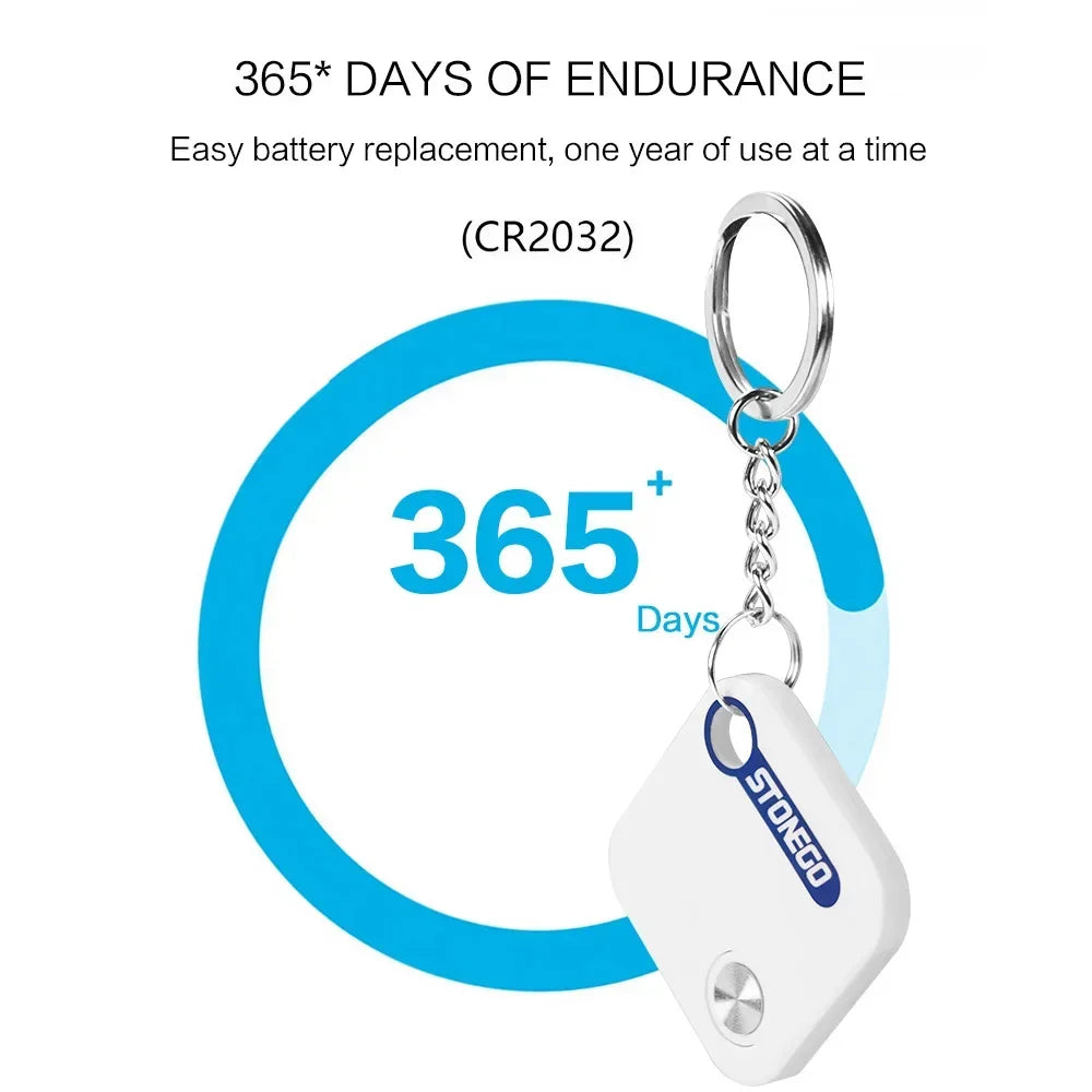 STONEGO Bluetooth GPS Tracker For Keys Pets And Luggage Locator