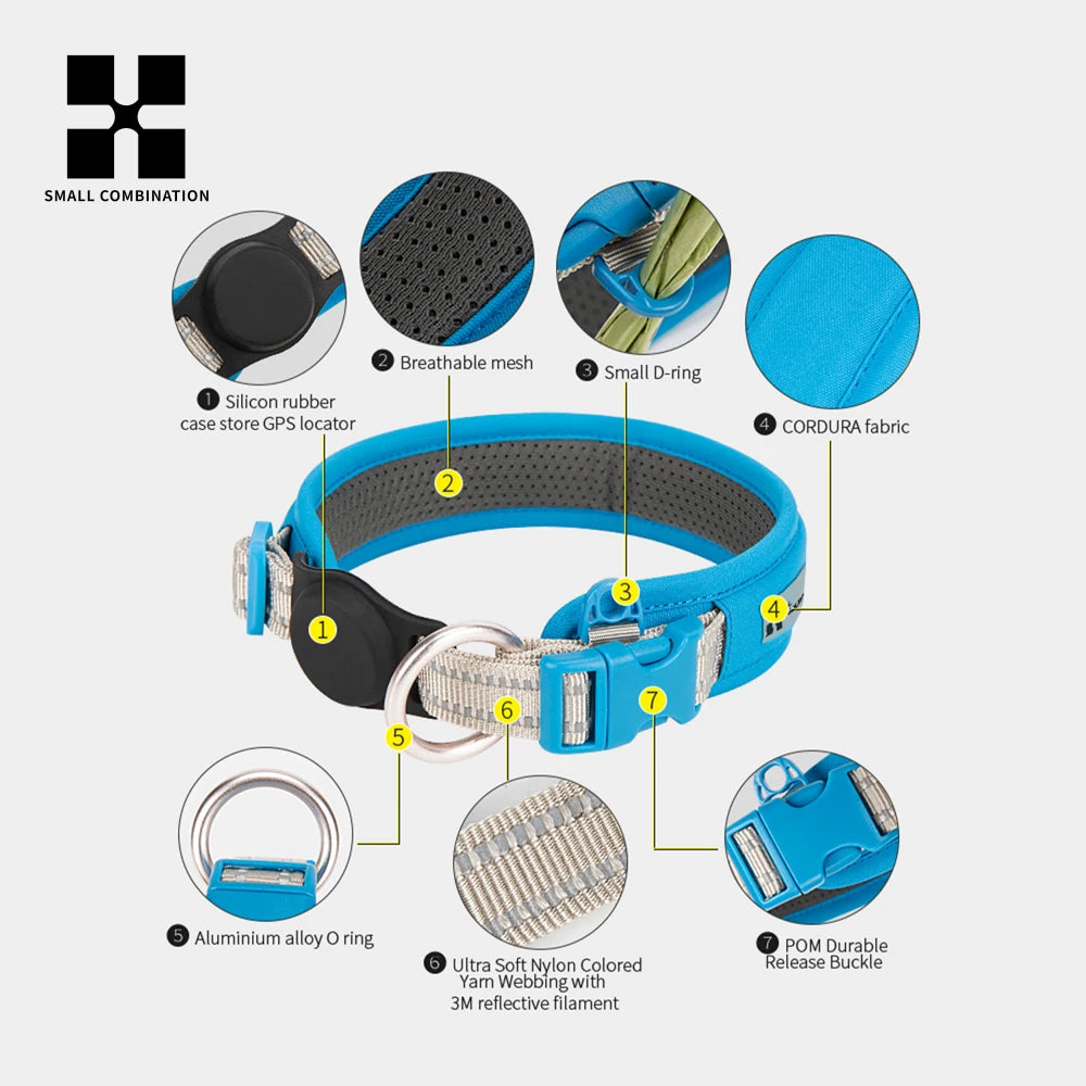 SMALL COMBINATION Reflective No Pull Dog Harness and Leash Set