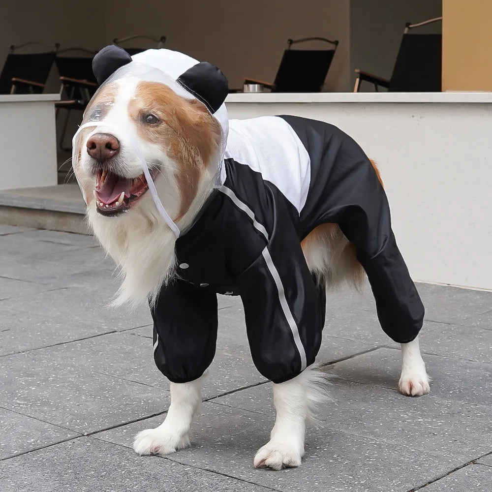 Waterproof Reflective Hooded Raincoat For Dogs And Cats