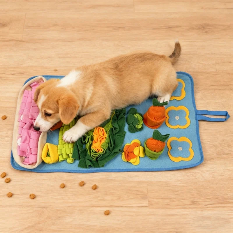 Booteely Pet Snuffle Mat Interactive Puzzle Feeding Rug