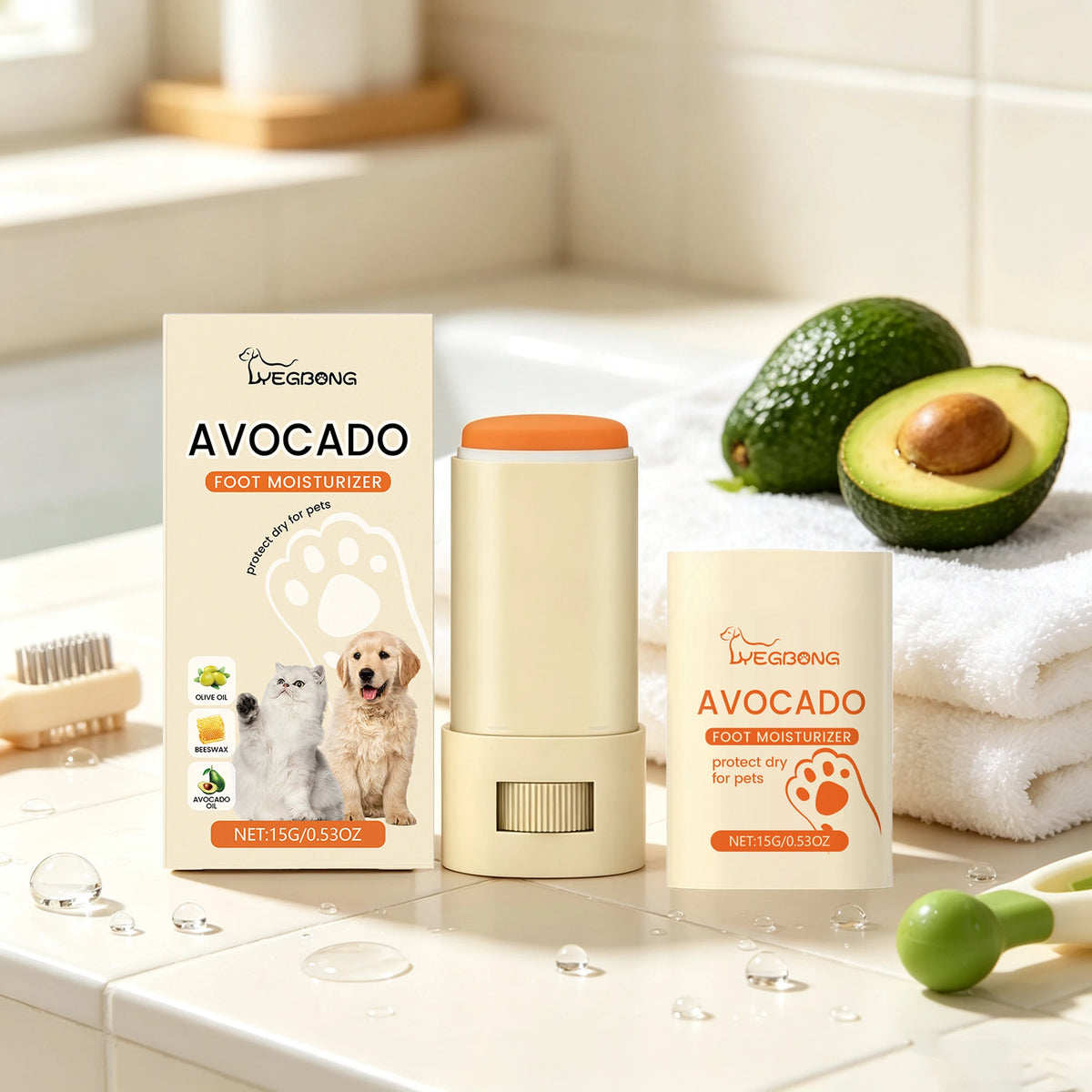 Yegbong Avocado Oil Deep Moisturizing Pet Paw Balm