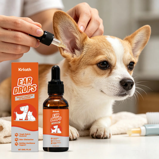 Gentle Pet Ear Drops Relieve Discomfort For Cats And Dogs