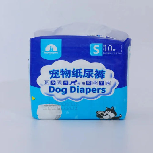 Disposable Dog Diapers For Male And Female Pets Leakproof Absorbent