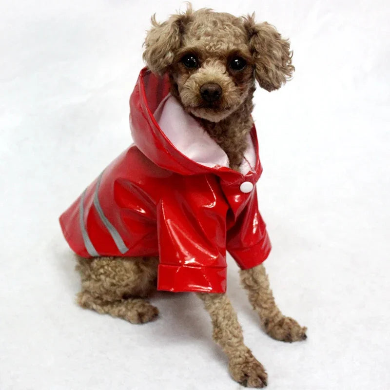 Waterproof Reflective Raincoat For Dogs And Cats Outdoor Protection
