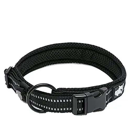 Truelove Adjustable Padded Nylon Reflective Pet Collar