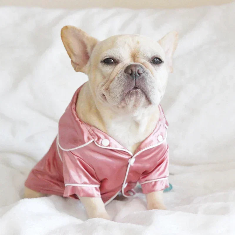 Soft Cotton Pet Pajamas For Small Dogs And Cats Sleepwear
