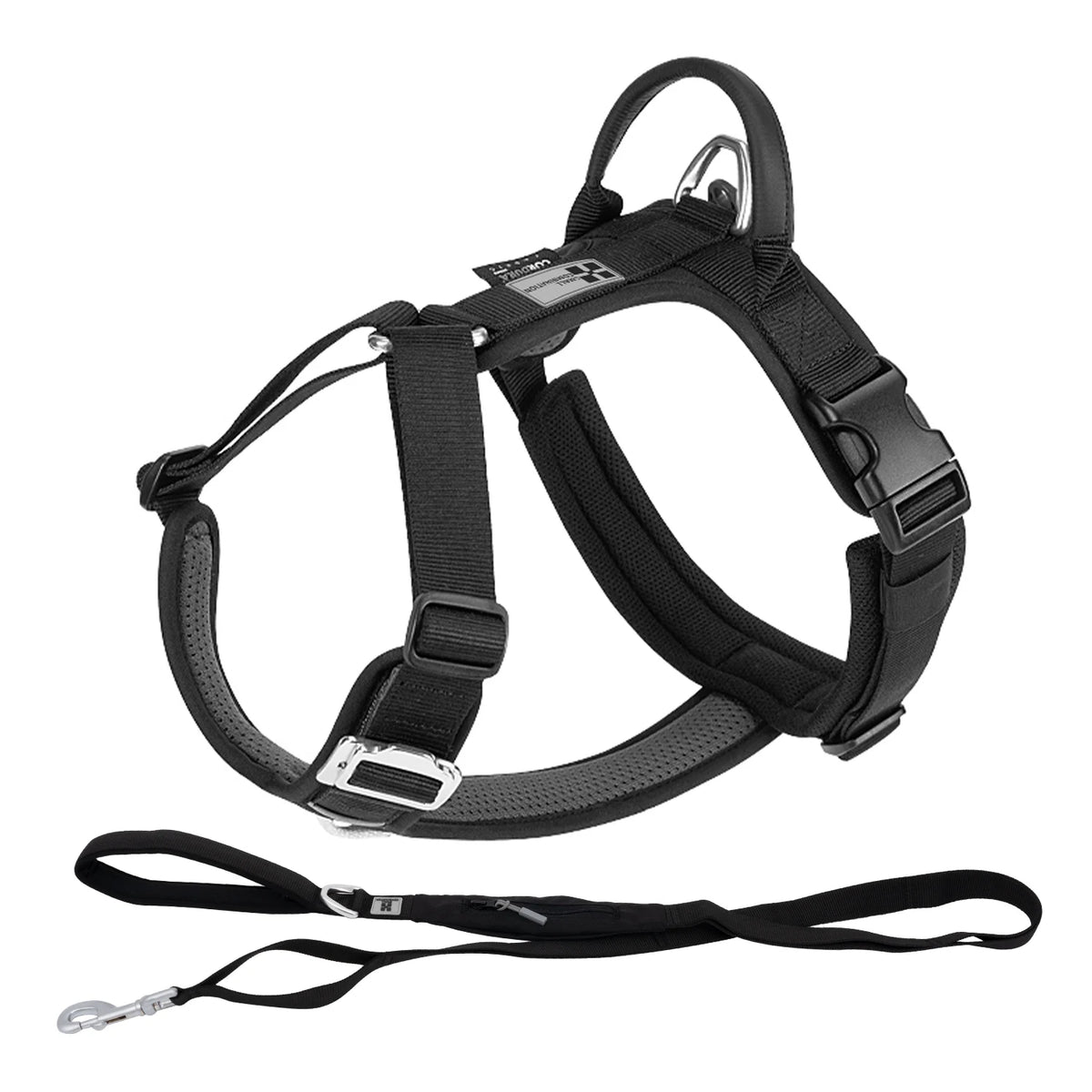 SMALL COMBINATION Reflective No Pull Dog Harness and Leash Set