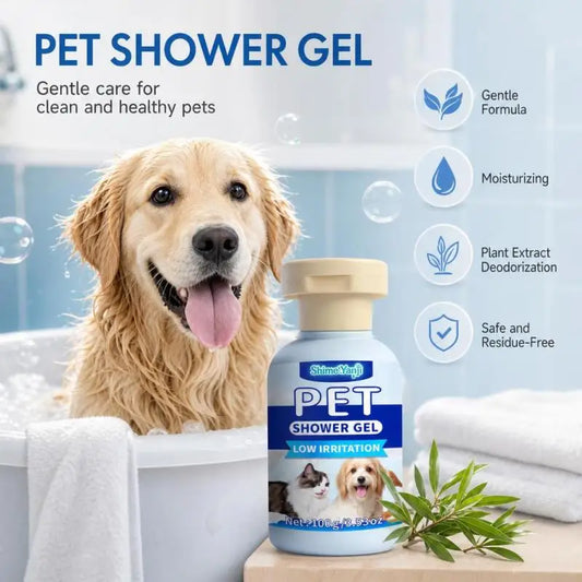 Gentle Moisturizing Cat And Dog Shampoo For Pet Odor Control