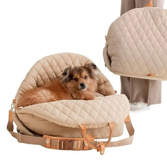 Three In One Dog Car Booster Seat With Washable Cover