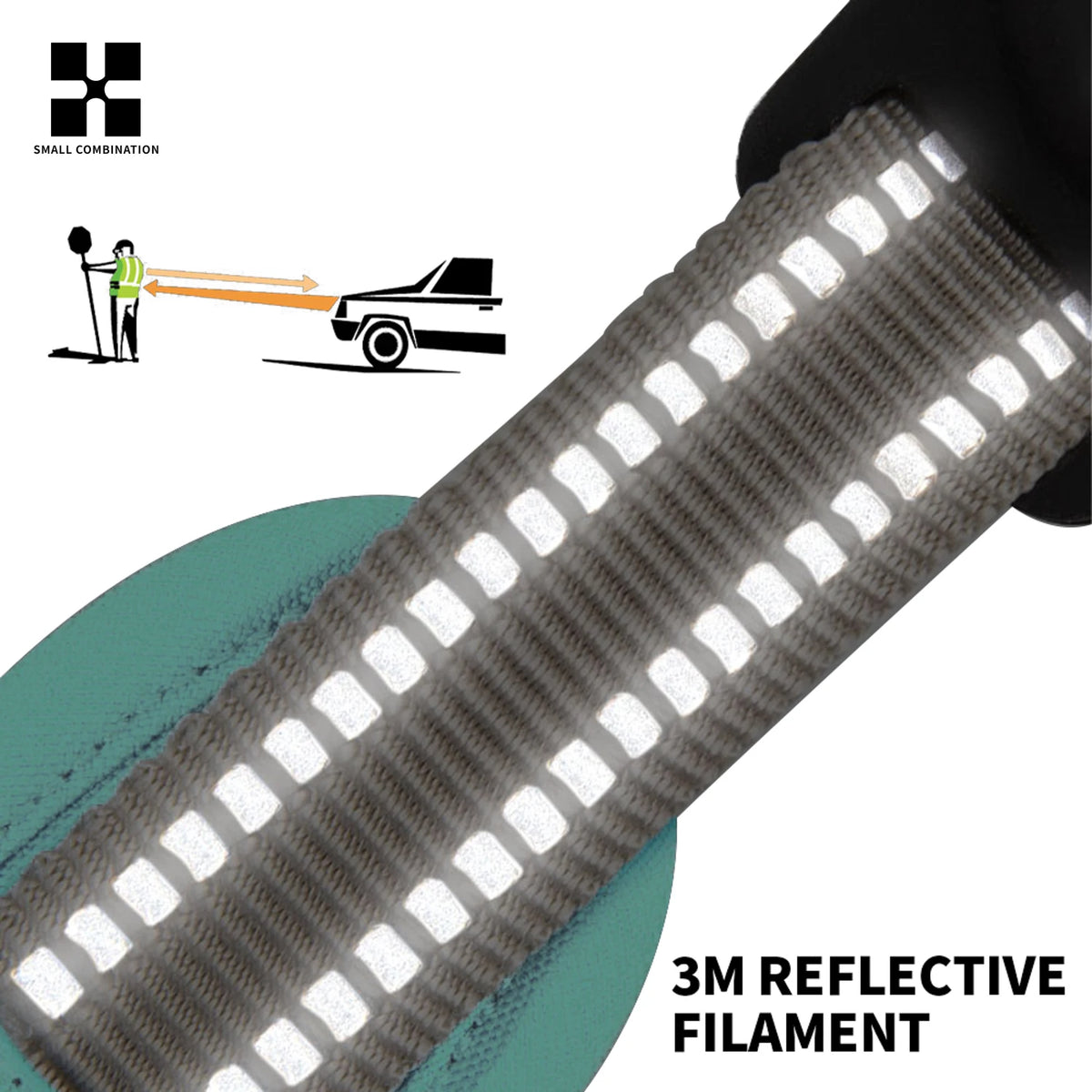 SMALL COMBINATION Reflective No Pull Dog Harness and Leash Set