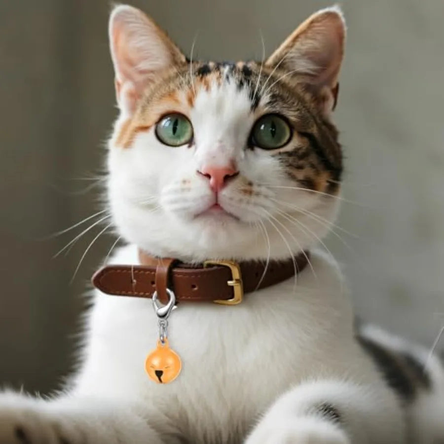 Pet Collar Bells With Key Ring Clasps For Small Pets