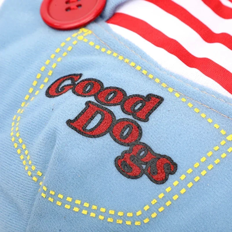 Holapet Halloween Chucky Pet Costume For Dogs And Cats