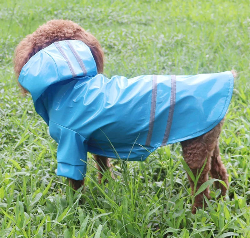 Waterproof Reflective Raincoat For Dogs And Cats Outdoor Protection