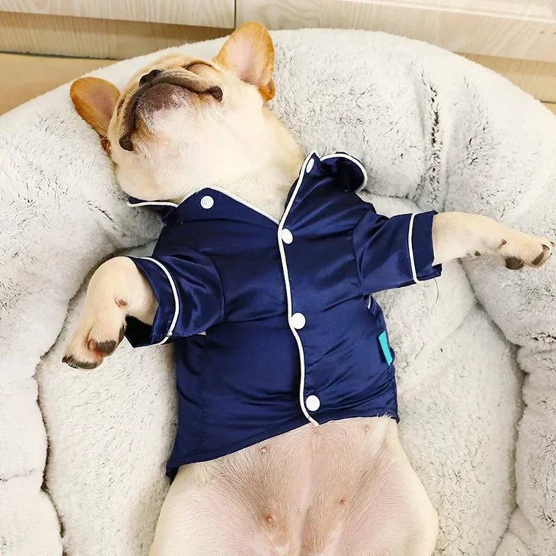Soft Cotton Pet Pajamas For Small Dogs And Cats Sleepwear