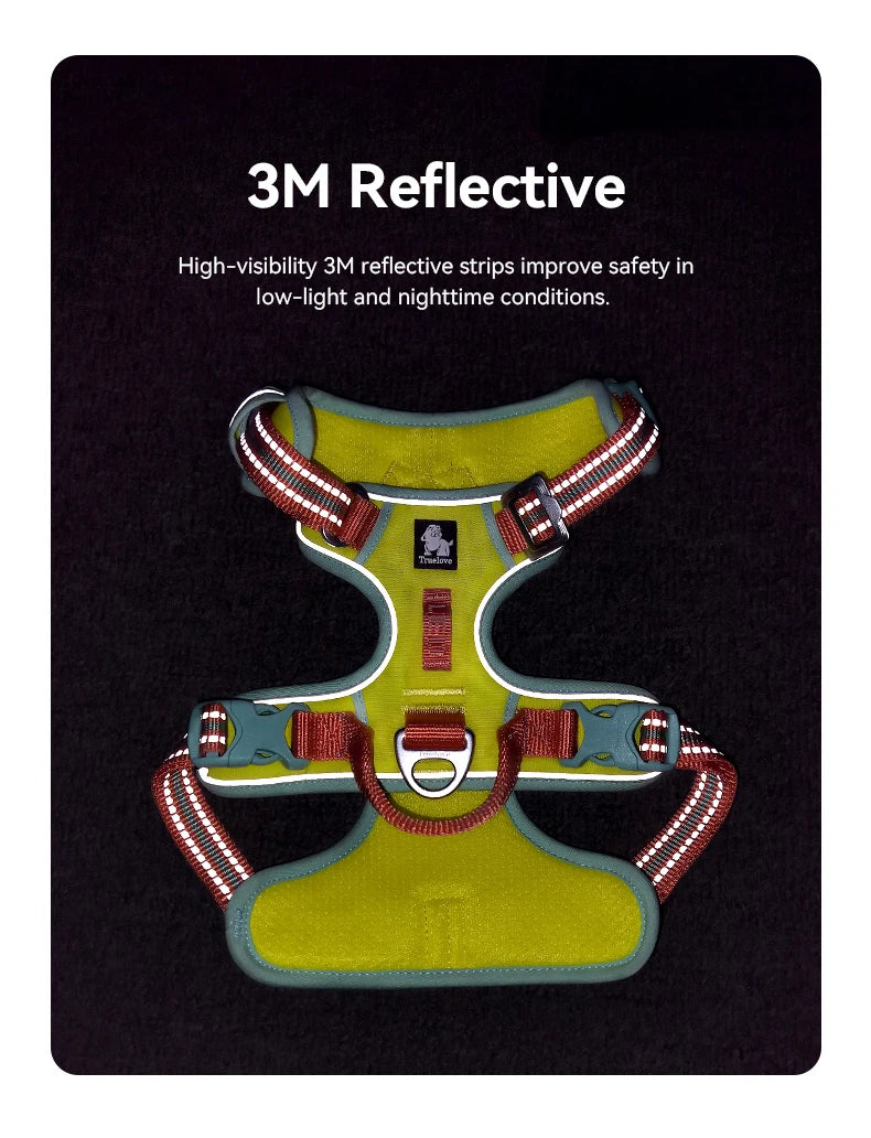 Truelove Reflective No Pull Dog Harness for Training and Walking