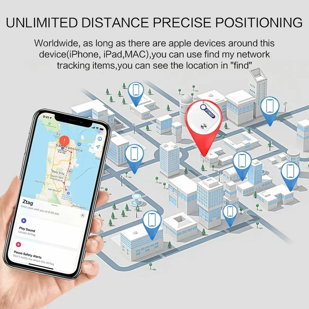 STONEGO Bluetooth GPS Tracker For Keys Pets And Luggage Locator