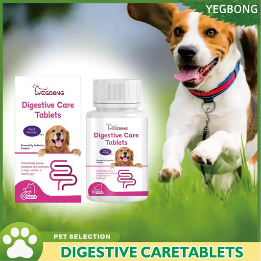 Premium Probiotic Tablets For Dogs And Cats Digestive Support