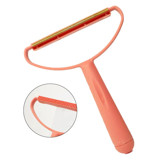 Portable Double Sided Clothes Lint Roller For Pet Hair Removal