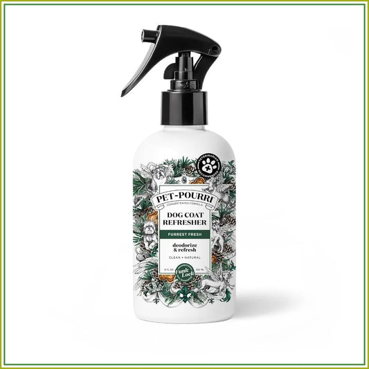Dog Deodorizing Spray With Fir Amber And Cedarwood Essential Oils