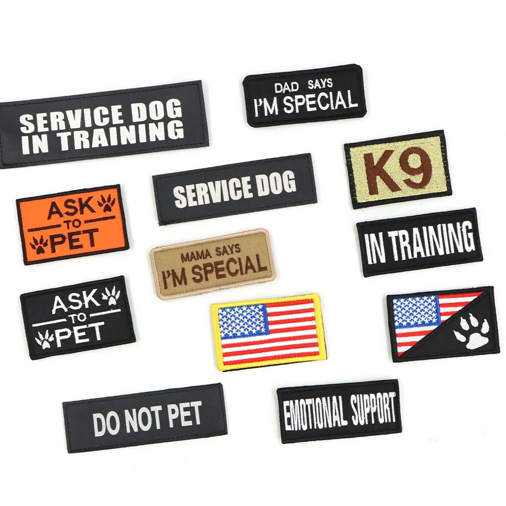 PetraVel Tactical Dog Harness Vest And Complete Accessory Set
