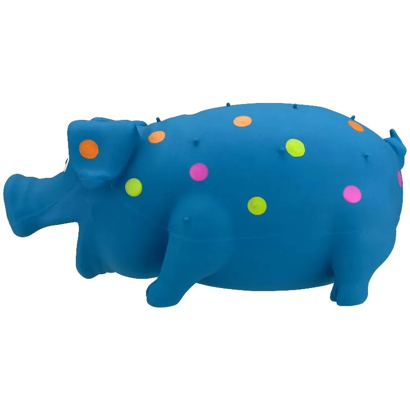 Pig Latex Dog Chew Toy For Interactive Pet Playtime