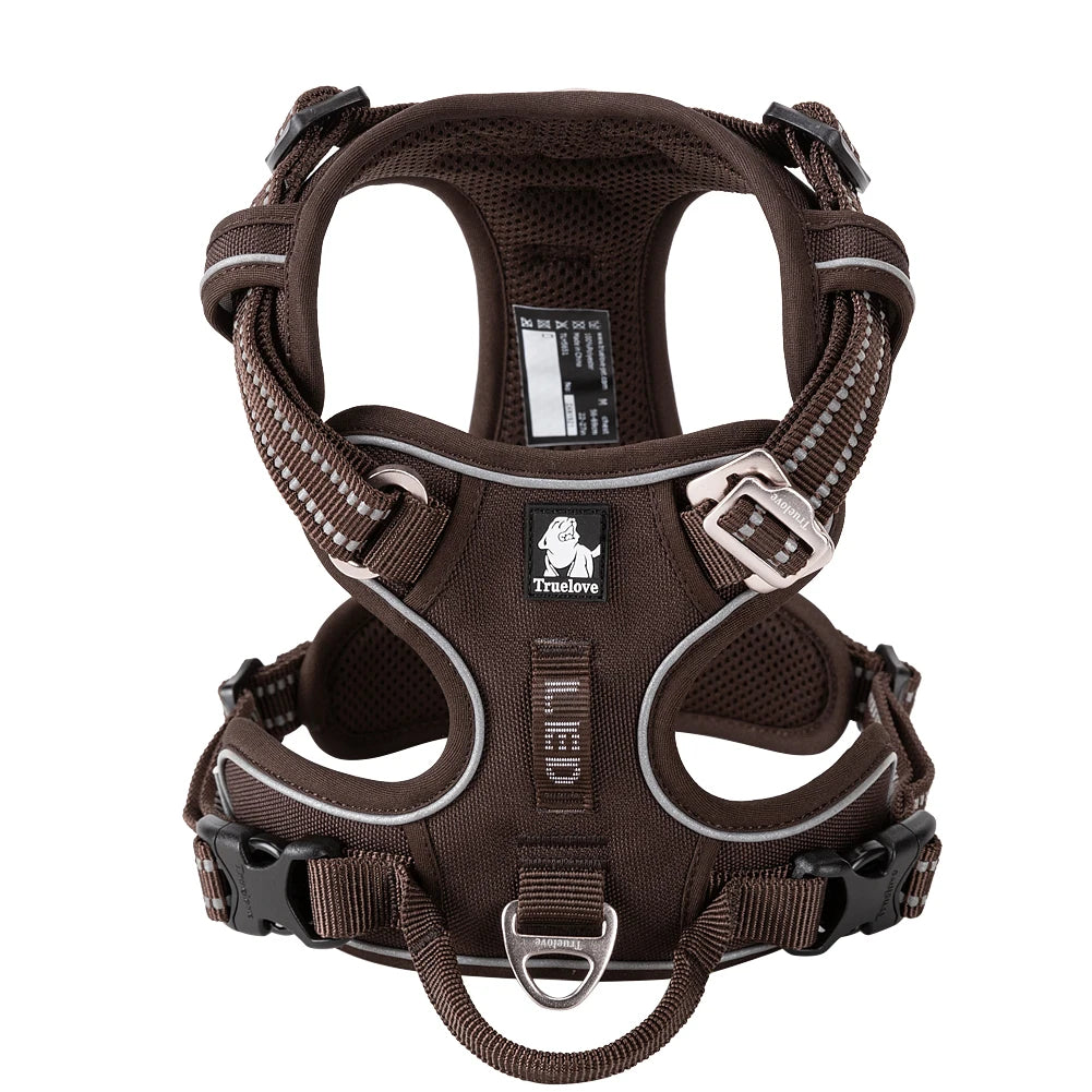 Truelove Reflective No Pull Dog Harness for Training and Walking