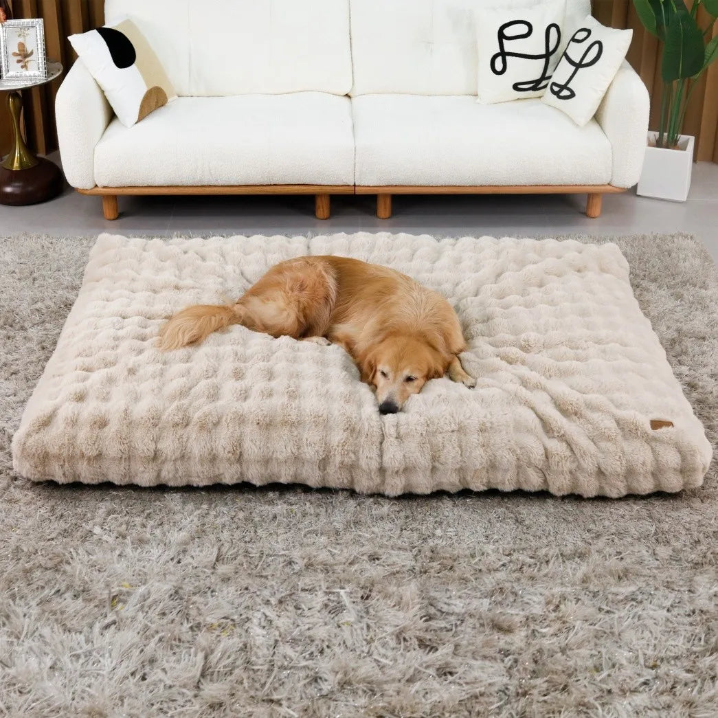 Borwart Ultra Plush Washable Dog Crate Bed With Removable Cover