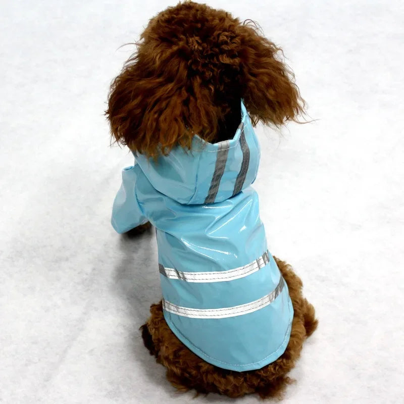 Waterproof Reflective Raincoat For Dogs And Cats Outdoor Protection