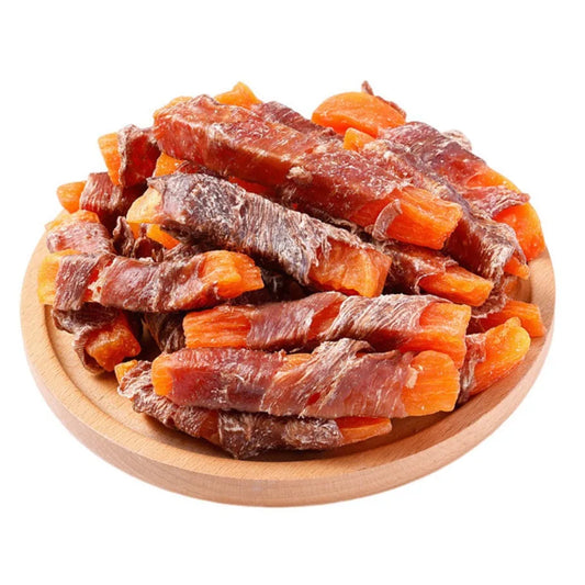 Natural Duck and Sweet Potato Chewy Dog Treats Sticks