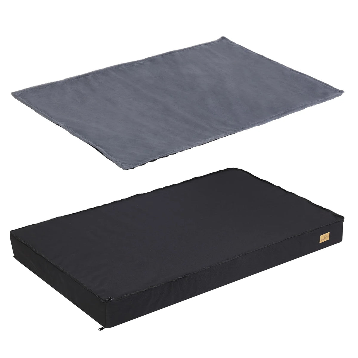 Orthopedic Memory Foam Dog Bed With Waterproof Washable Cotton Cover