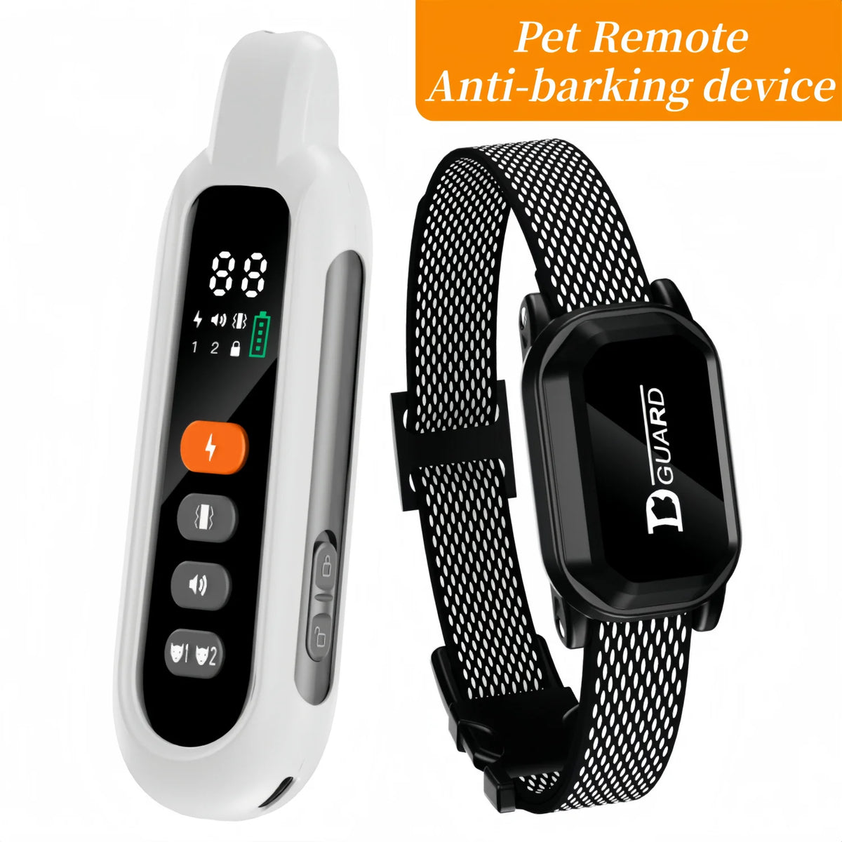 YHLC Electric Dog Training Collar Remote Control Waterproof Shock Vibration