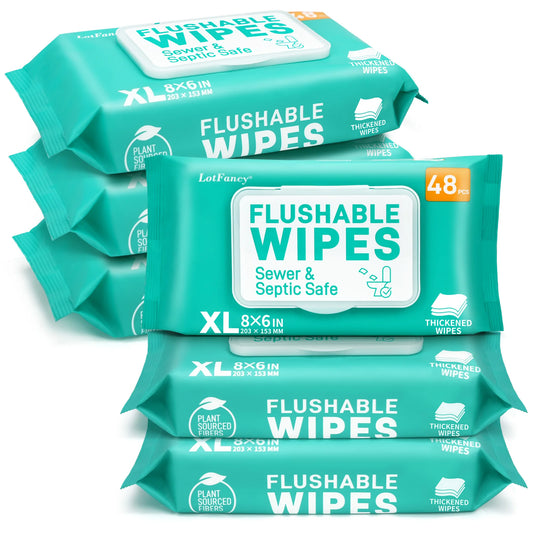 Thickened Flushable Wet Wipes For Home And Outdoor Care