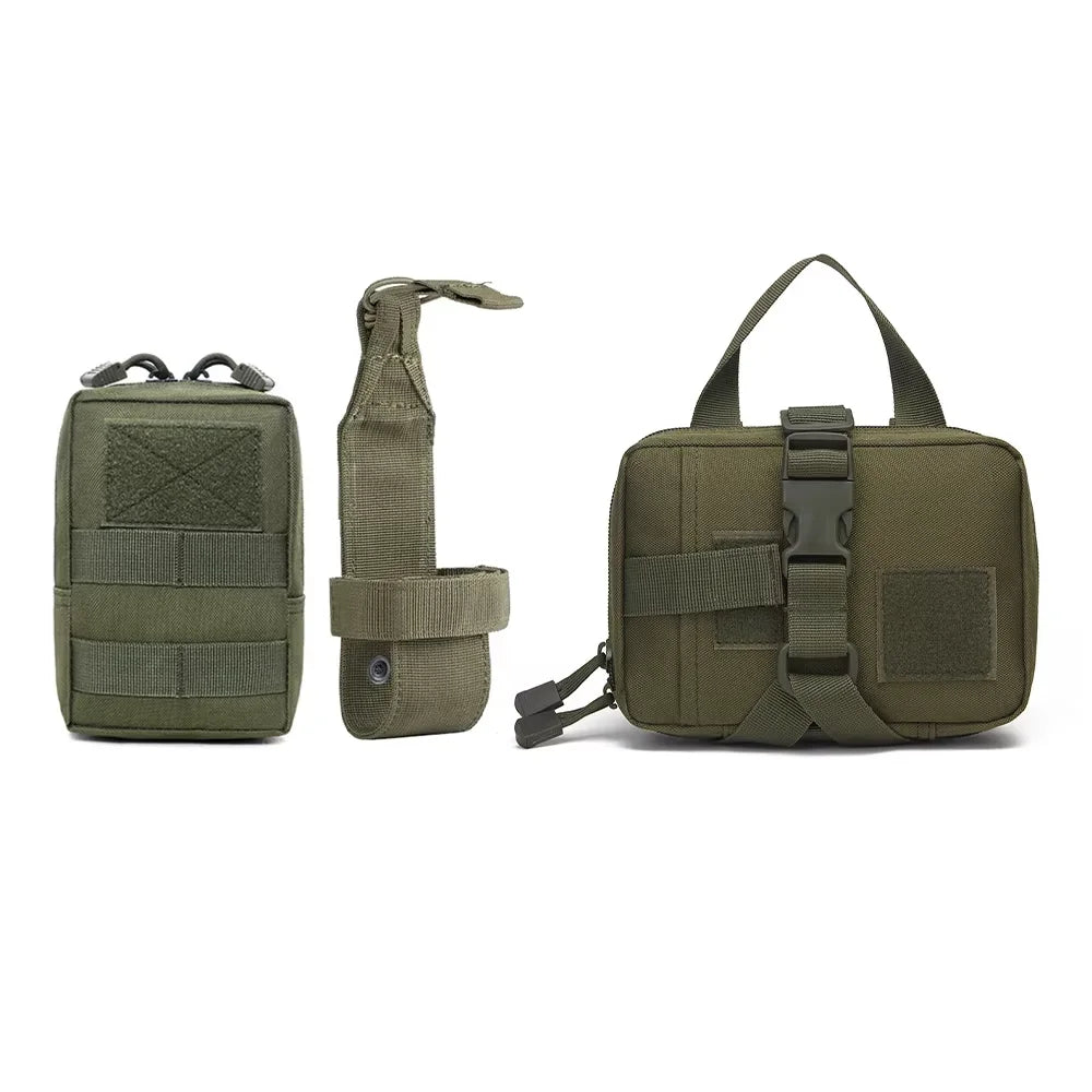 Petavel Dog Tactical Molle Pouch Set Harness Belt Military Gear