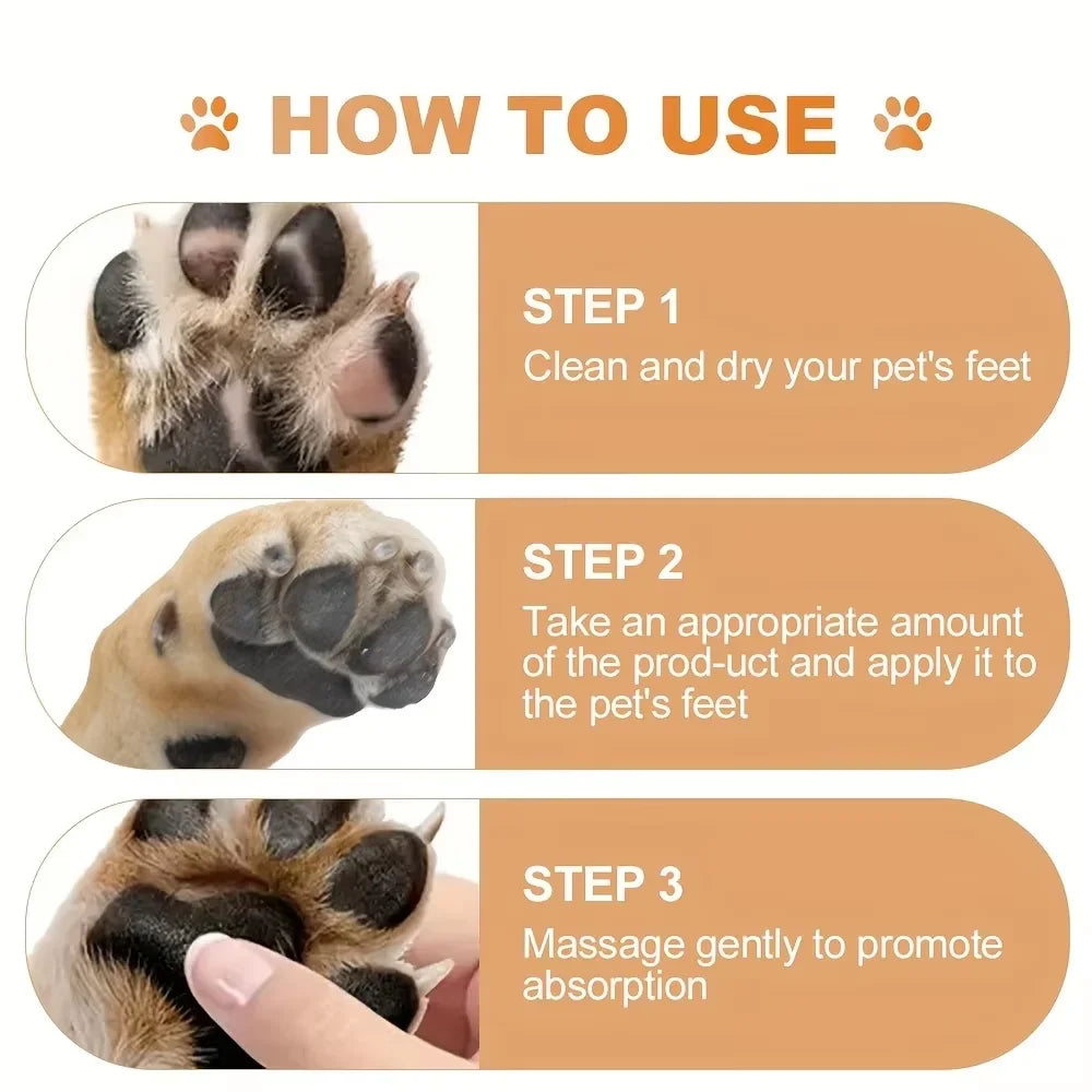Organic Lick Safe Paw Repair Cream For Dry Pet Paws