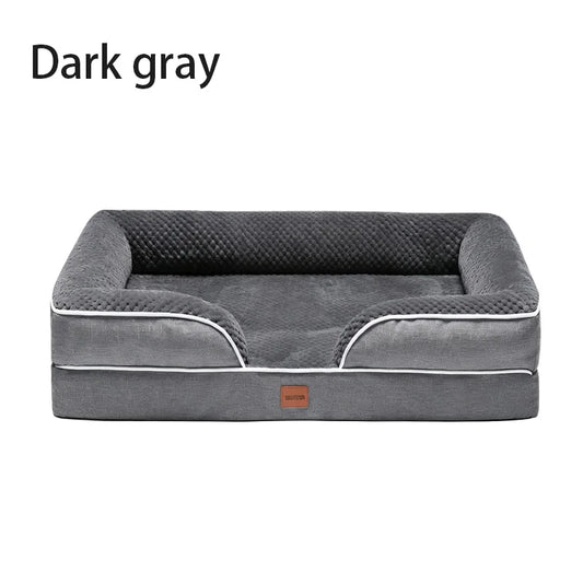Orthopedic Memory Foam Dog Sofa Bed With Waterproof Washable Cover